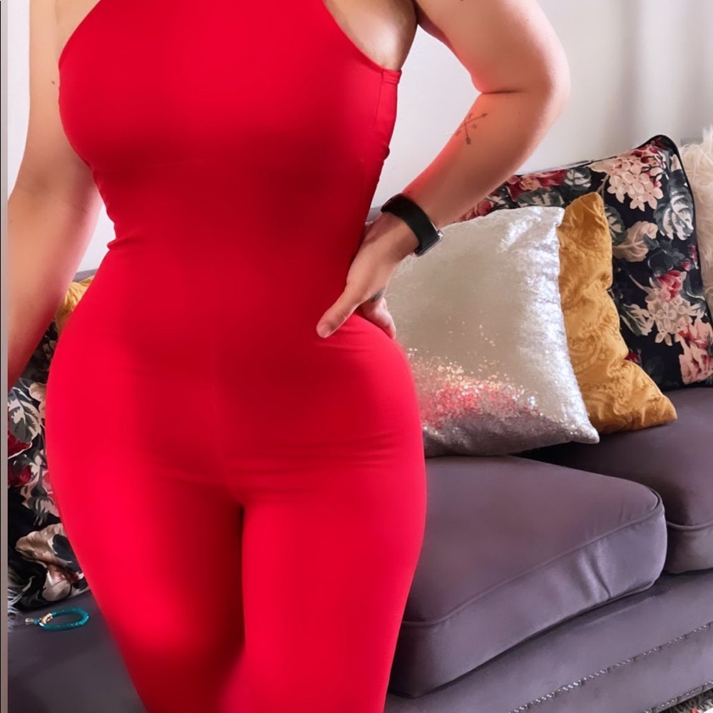 Jumpsuit biker .. liposuction effects